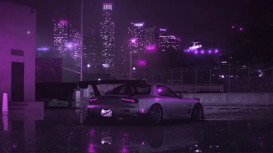 Mazda sports car background image, designed in Japan