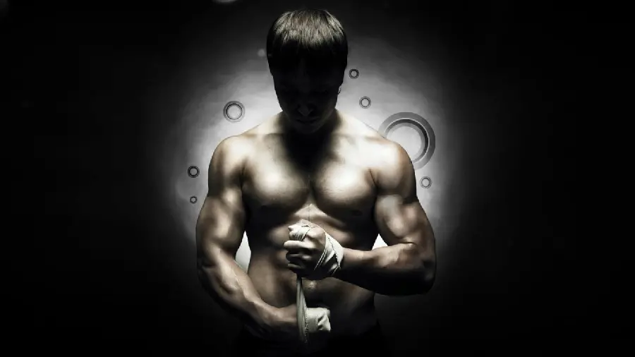 Karate and a Chinese Fighter Wallpaper for Mobile Phones
