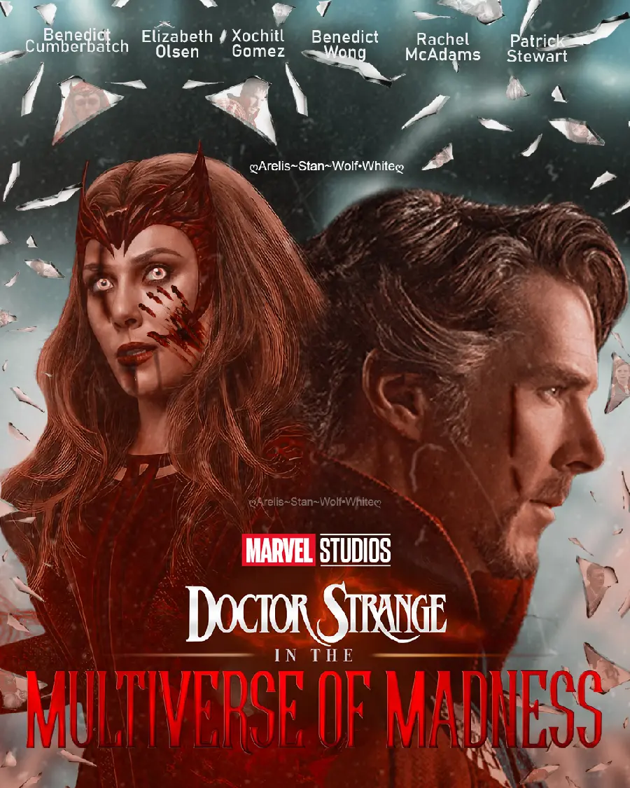 High Quality Elizabeth Olsen and Benedict Cumberbatch Photo