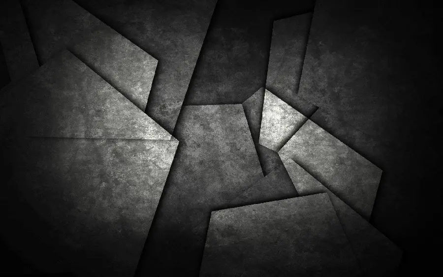 Background of irregular and overlapping geometric shapes