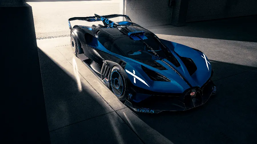 Blue Bugatti Bolide Wallpaper