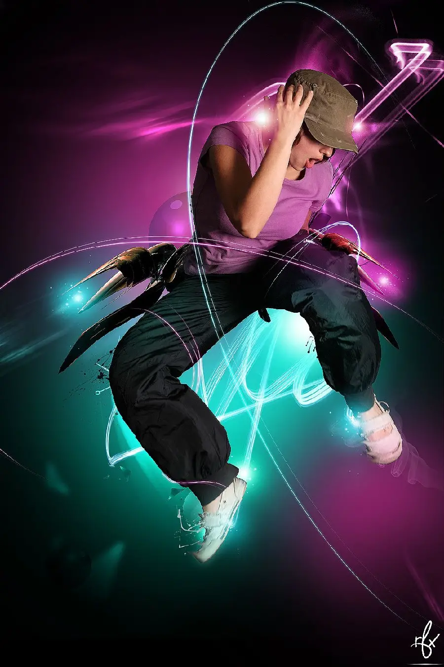 Download street dance wallpaper with Hd quality and black background