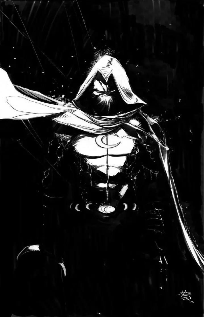 Moon Knight Picture, Main Character of Moon Knight Series for Phone Background