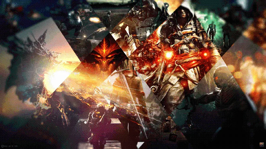 The hottest background with different game designs in a wonderful frame in Full HD quality