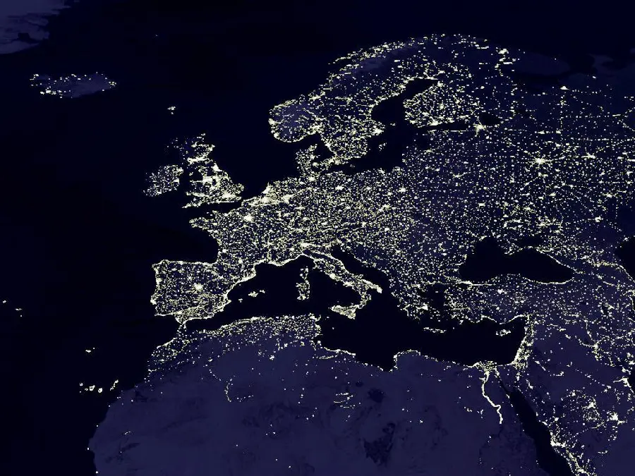 HD wallpaper of the real Earth from NASA and stylish