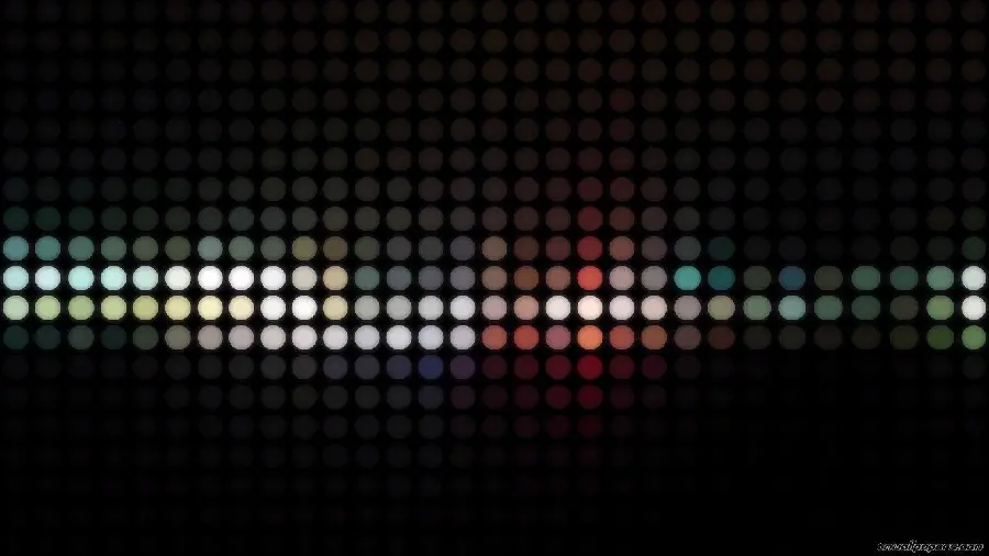 Simple wallpaper of light and dark spheres