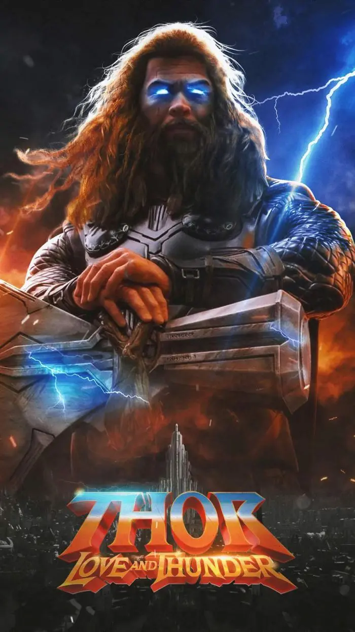 Thor Movie Photo Love and Thunder for HD quality wallpaper
