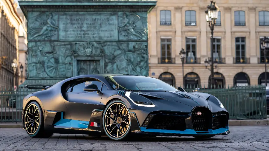 Bugatti Divo Stock Photo and Free for Photoshop Background