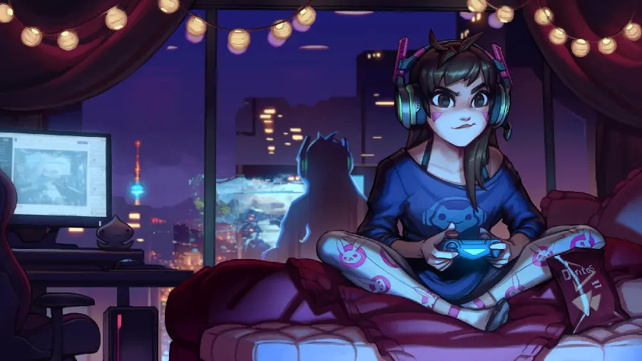Download Cool Gamer Profile Picture Full HD Girl
