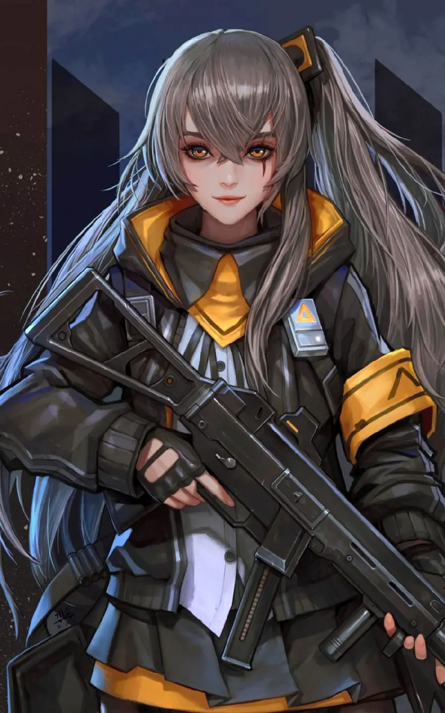 Download stylish and classy gamer girl phone wallpaper