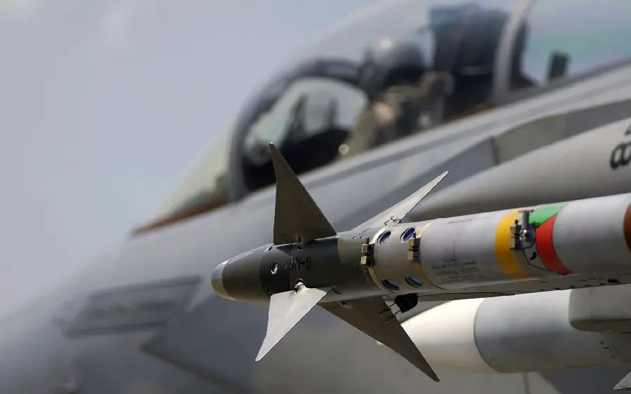 Most viewed image of a missile attached to a rocket launcher aircraft up close for printing
