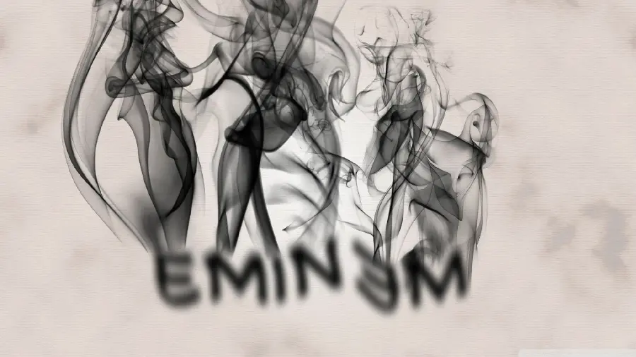Eminem name and writing photo for iPhone profile and wallpaper