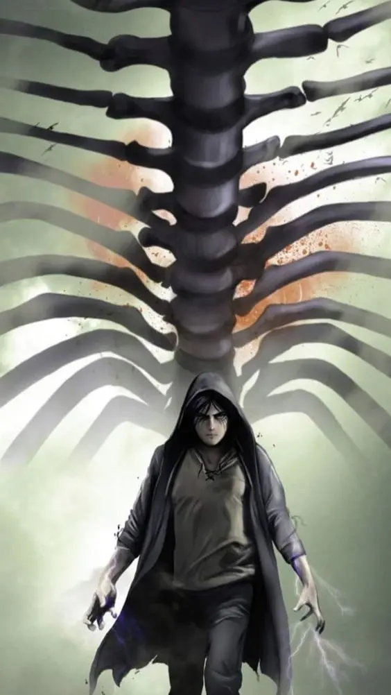 Download the best wallpaper of the anime Attack on Titan Eren Yeager
