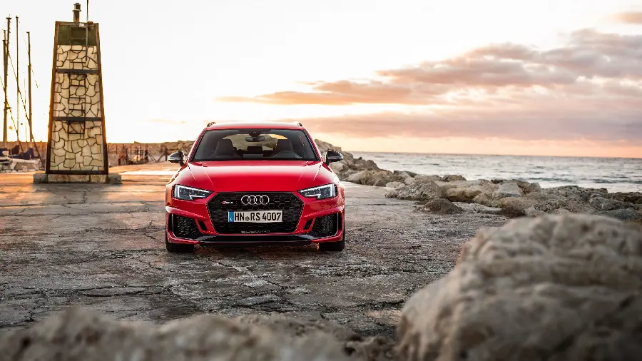 Audi car photo with a very attractive and up-to-date color