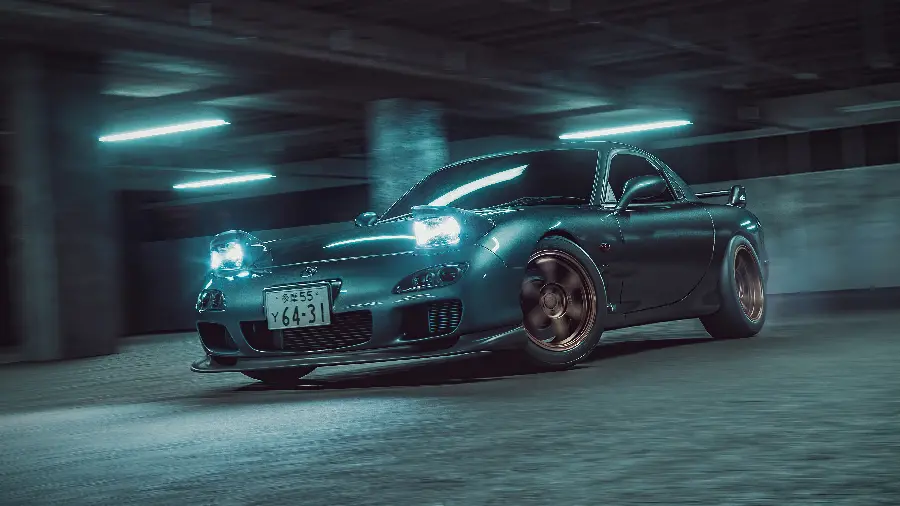 The most beautiful and stylish wallpaper and background of the Mazda car