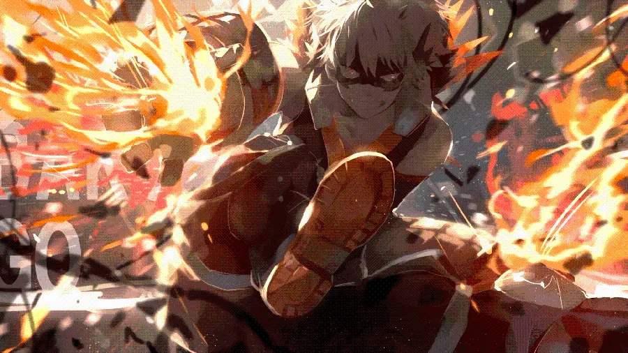 Wallpaper of Hawks character My Hero Academia
