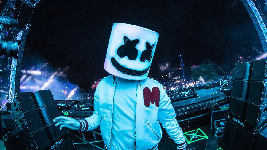Download DJ Marshmello profile picture for WhatsApp and Instagram