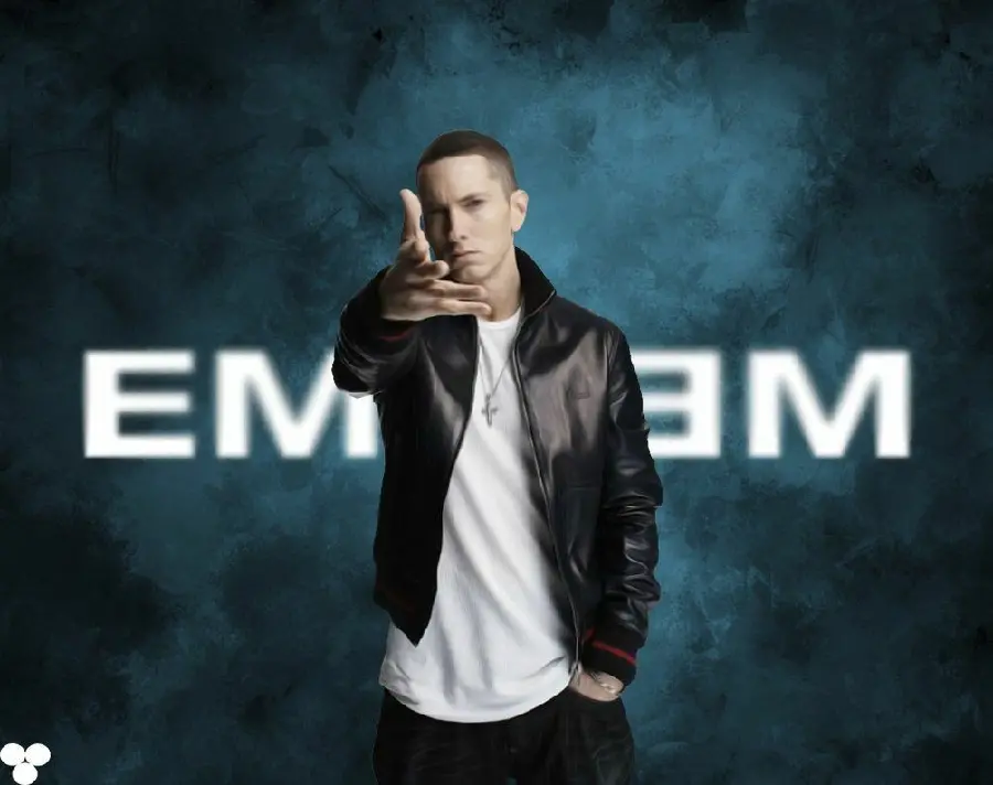 Eminem photo for social media profiles in HD quality