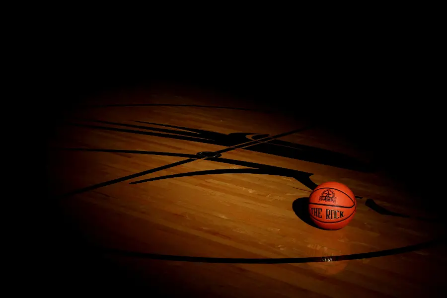 Beautifully designed basketball court wallpaper for your computer desktop
