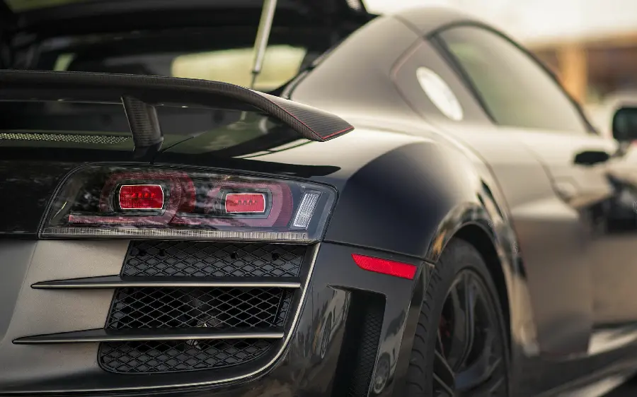 Audi Car Photo of Modern Design Rear Lights