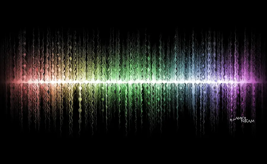 Colorful Light Dance Equalizer Background for Editing