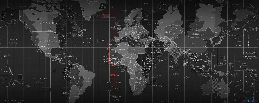 Download the latest beautiful and high-quality wallpaper of the Earth map for wide screens Computer Desktop