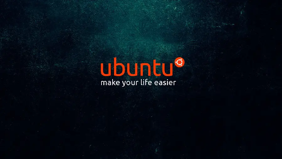 Wallpaper for Ubuntu with black background
