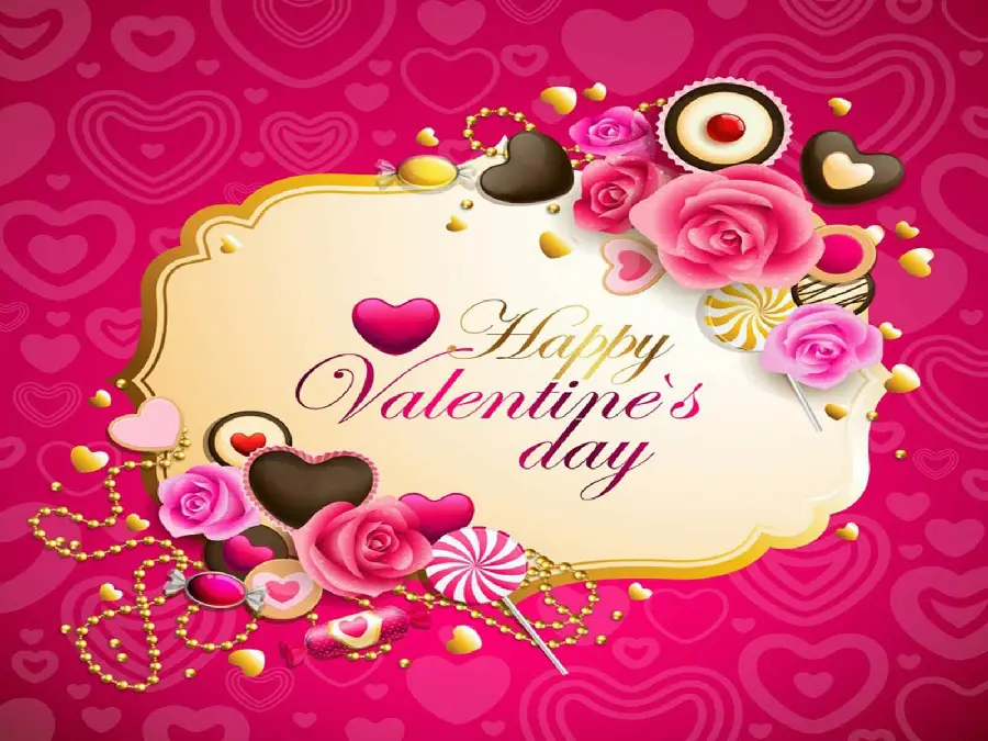 Beautiful wallpaper to give a gift on Valentine's Day