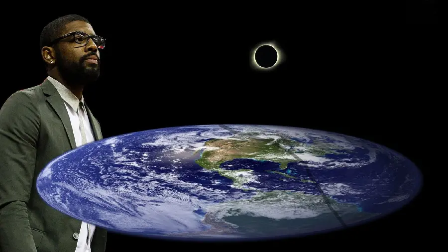 Download a strange image of a flat Earth in space with the most special graphics possible and in HD quality