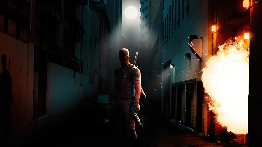 Deadpool background poster with HD quality