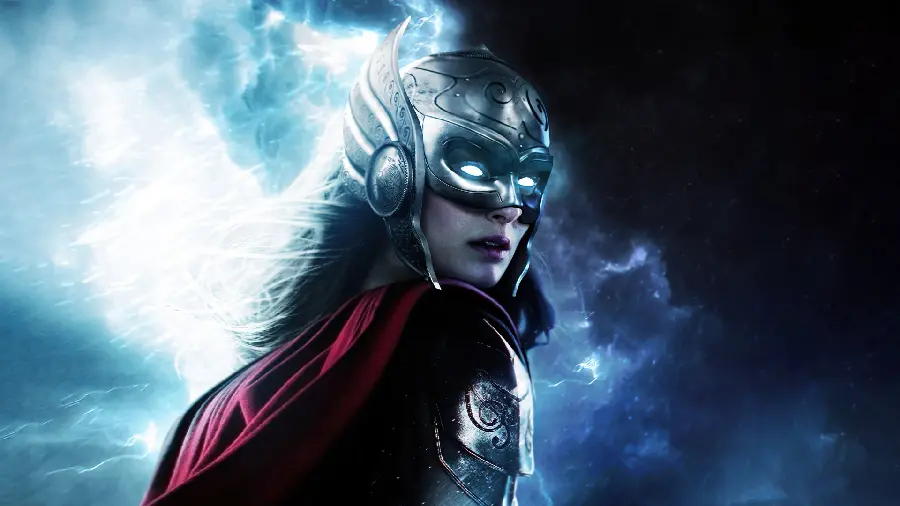 Natalie Portman's profile photo in the movie Thor Love and Thunder