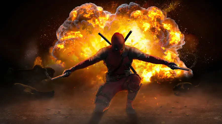 Deadpool Superhero Character Picture in Marvel Comics