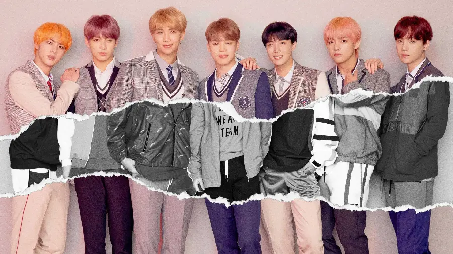 New BTS Group Photos in 4K Quality