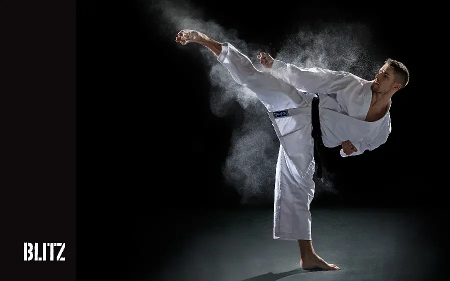 Karate boy profile picture for social networks