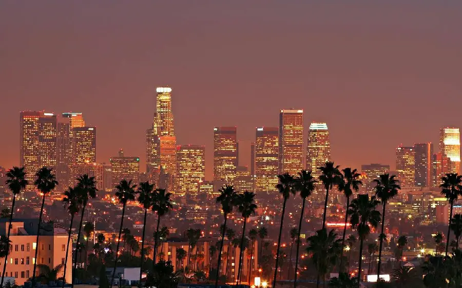 High Quality Los Angeles City Background for Windows 11 Wallpaper