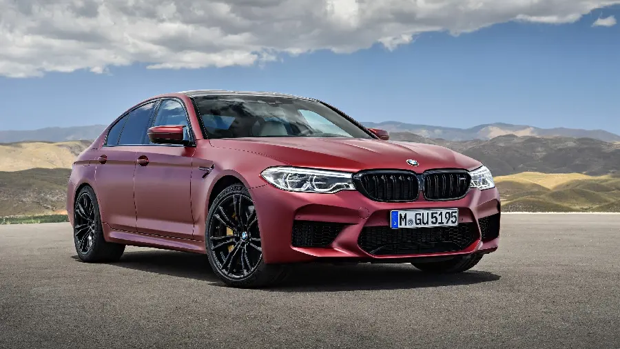 New and beautiful photo of luxury and sports BMW car for wallpaper