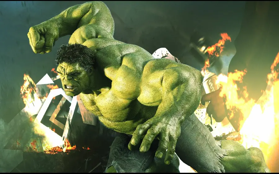Green Hulk Photo for Profile and Computer Wallpaper