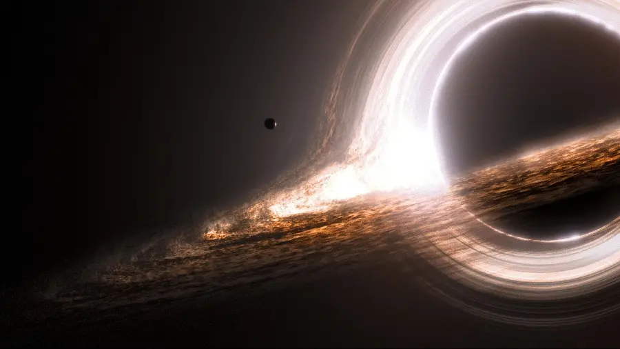 Black hole photo in the Milky Way galaxy in full HD