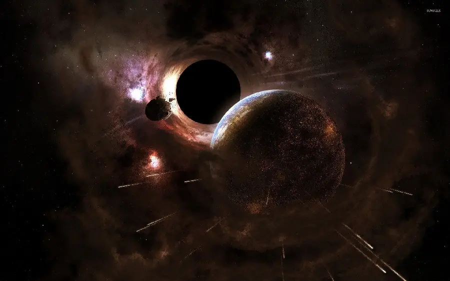 Black photo Scary hole full hd