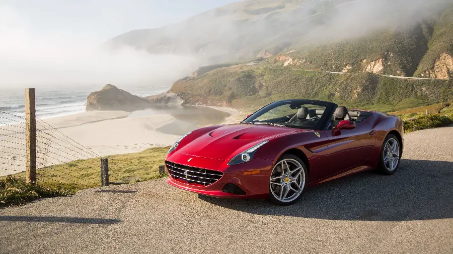 Free Stock Photo of Ferrari California Car for Photoshop Background