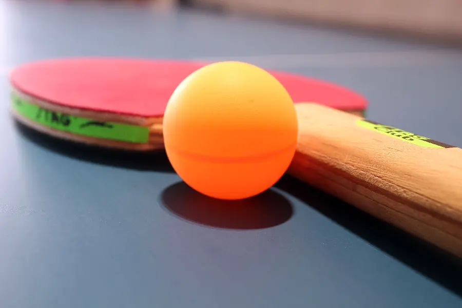 Latest high-quality table tennis sports photo