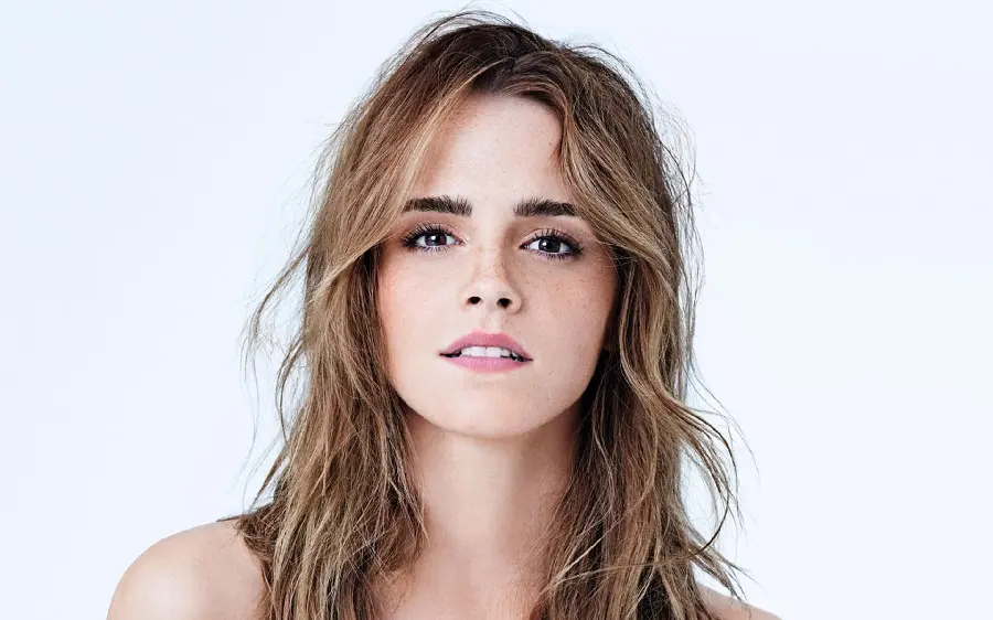 Emma Watson's beautiful portrait for a profile in HD quality