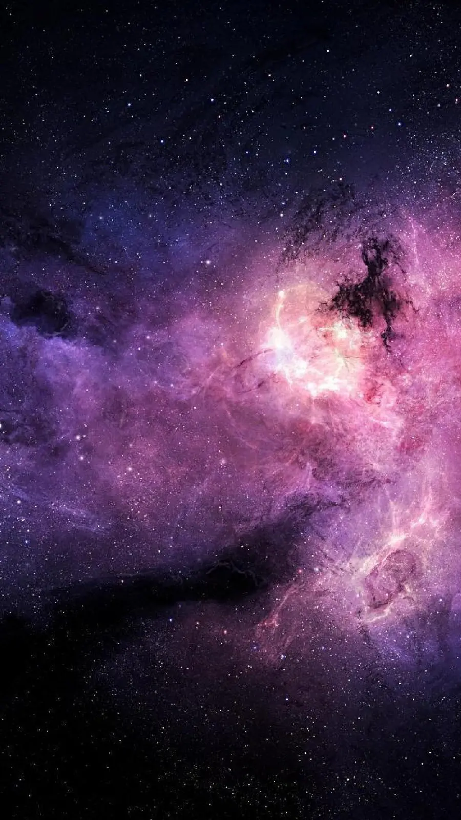 Beautiful space-themed wallpaper for Android phones