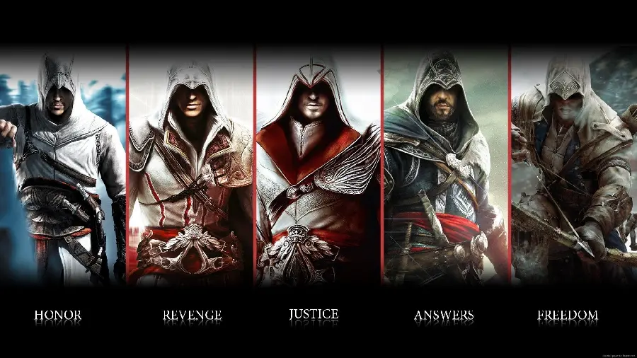 Download popular video game characters background for Windows 11