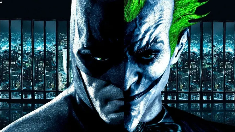 Luxury wallpaper for boys and girls Batman and Joker for the phone with wallpaper