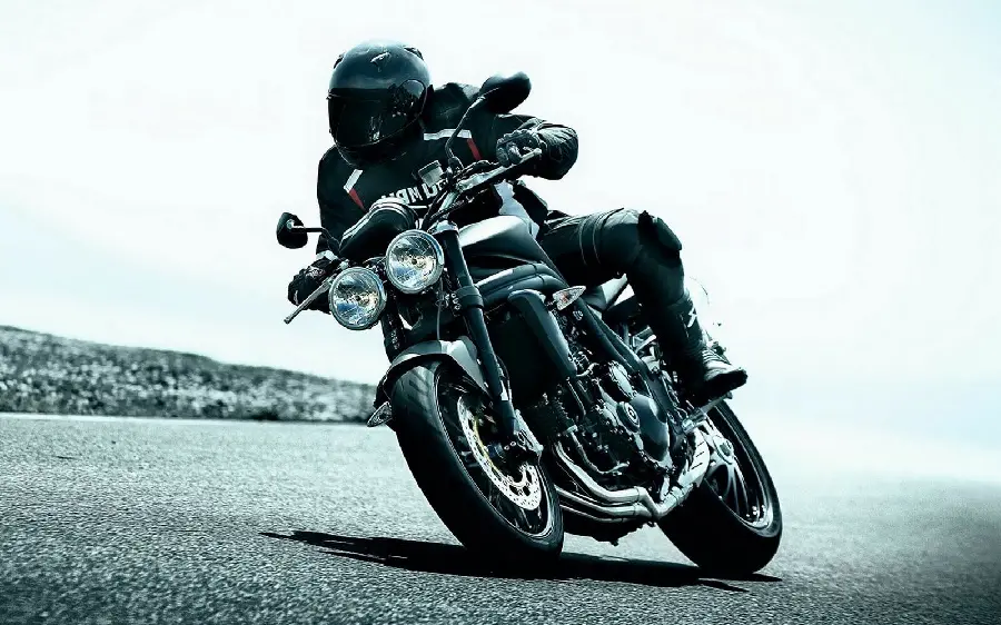 High quality wallpaper of a motorcycle with a classic design for tablets