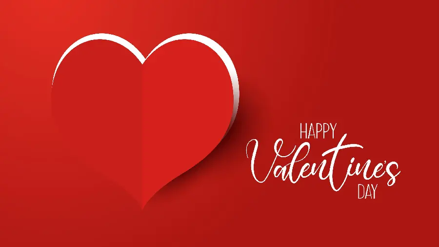Beautiful red hearts wallpaper for Valentine's Day