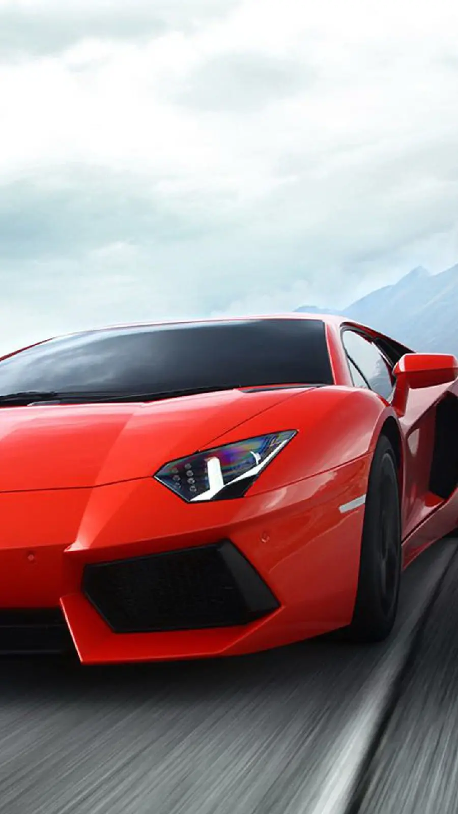 Download red Lamborghini photo for Instagram highlight cover