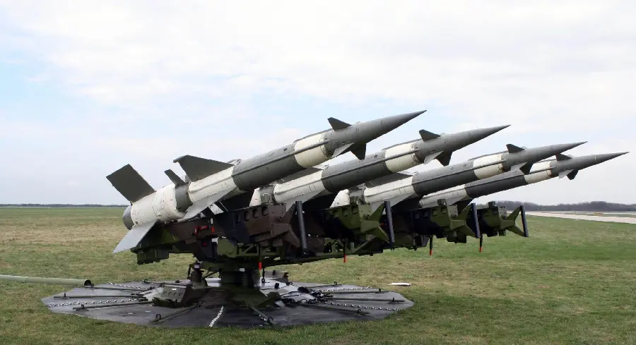 Image of a rocket launcher with multiple positions in full HD quality for printing on posters and chassis boards
