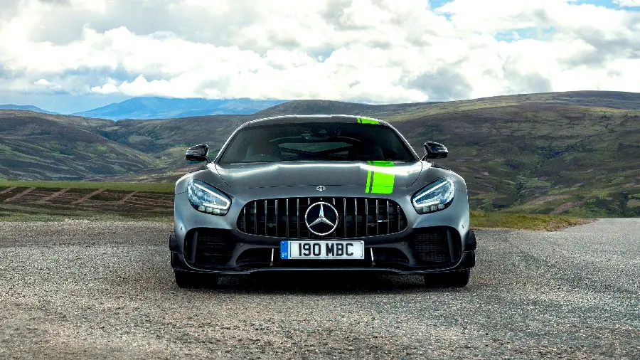 Profile photo of the luxury car Benz AMG GT R for car enthusiasts